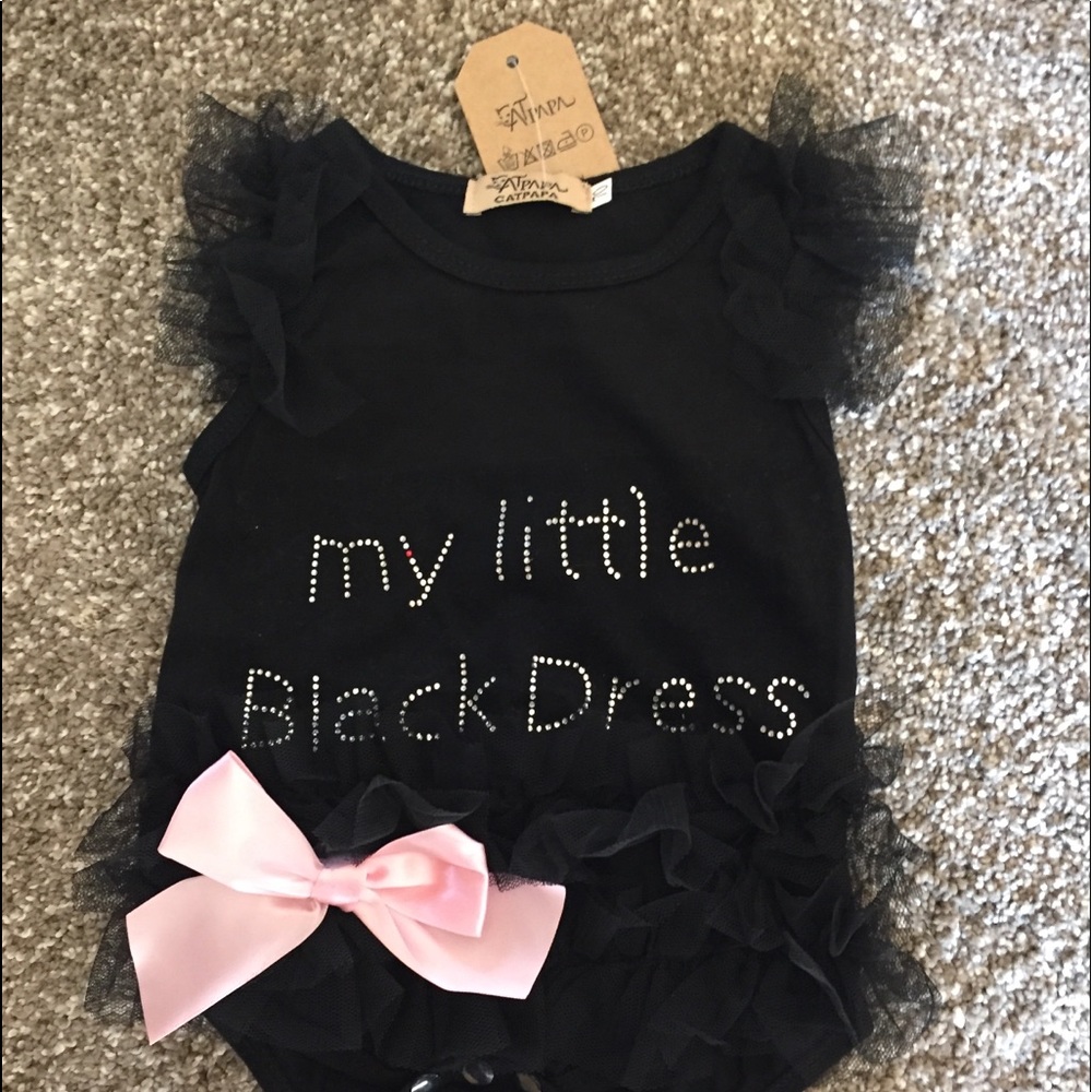 My Little Black Dress Onesie